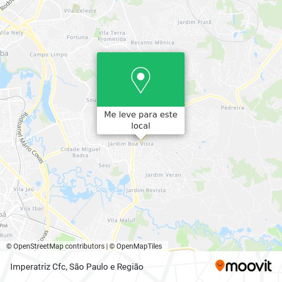 Imperatriz Cfc mapa