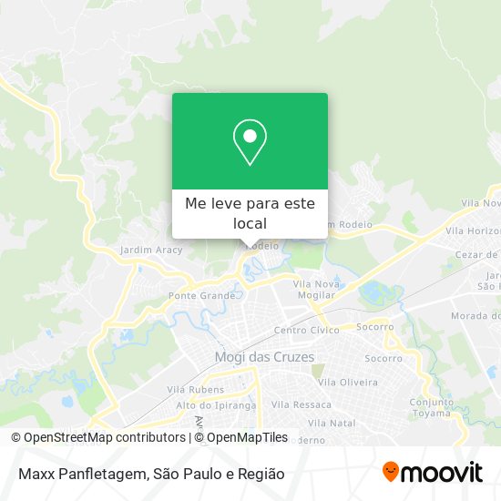 Maxx Panfletagem mapa