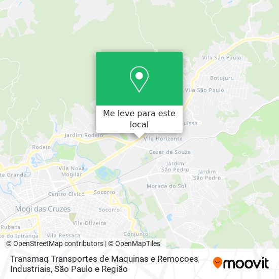 Transmaq Transportes de Maquinas e Remocoes Industriais mapa