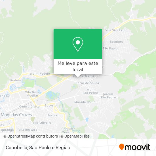 Capobella mapa