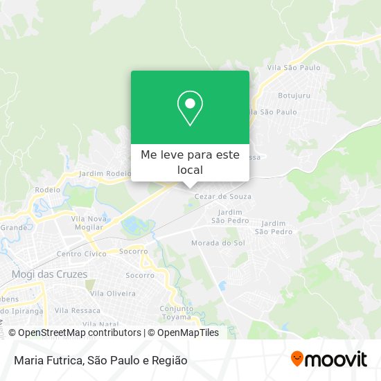 Maria Futrica mapa