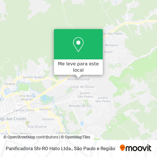 Panificadora Shi-RO Hato Ltda. mapa