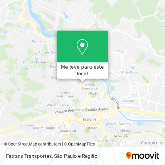 Fatrans Transportes mapa