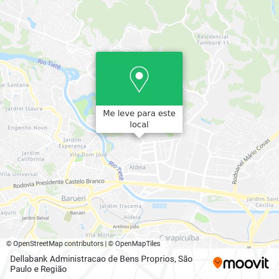 Dellabank Administracao de Bens Proprios mapa