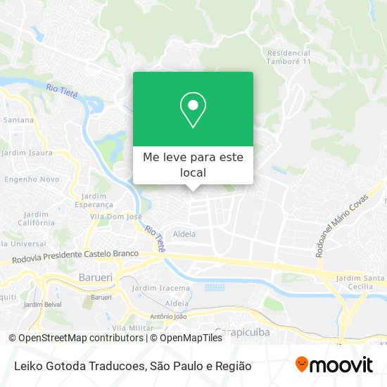 Leiko Gotoda Traducoes mapa