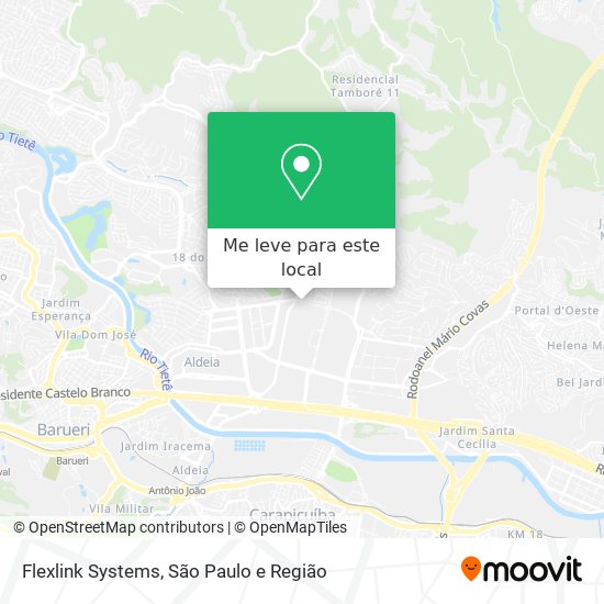 Flexlink Systems mapa