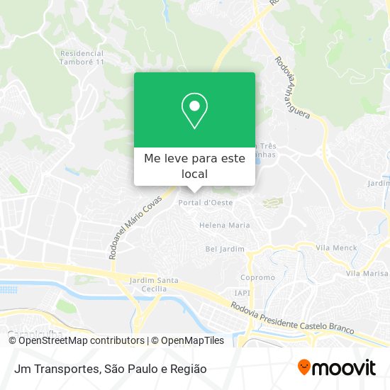 Jm Transportes mapa
