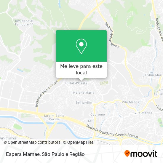 Espera Mamae mapa