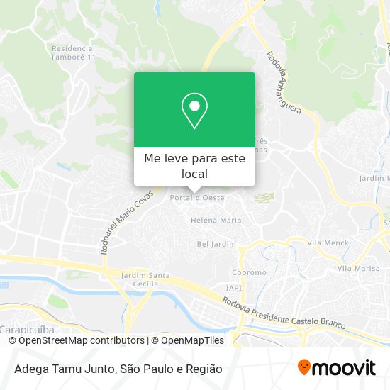 Adega Tamu Junto mapa