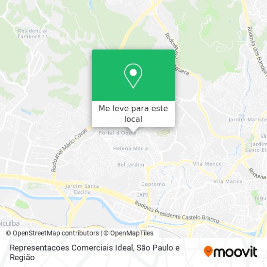 Representacoes Comerciais Ideal mapa