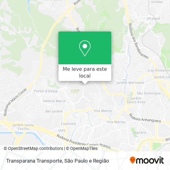Transparana Transporte mapa