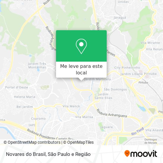 Novares do Brasil mapa