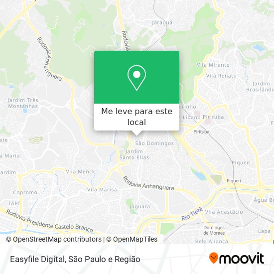 Easyfile Digital mapa
