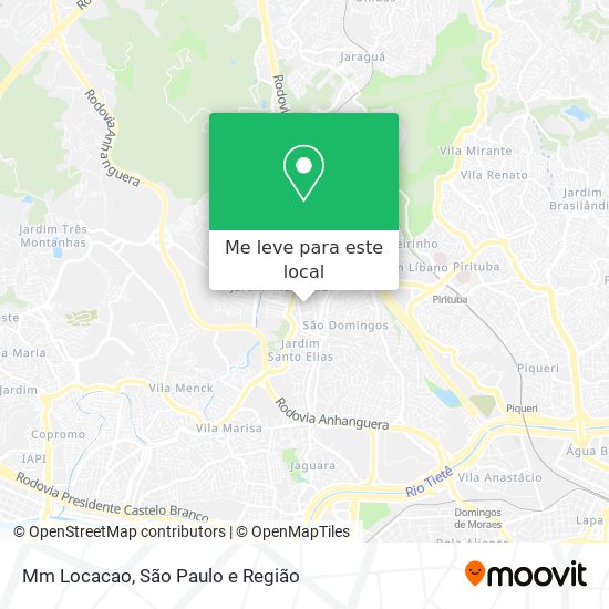 Mm Locacao mapa