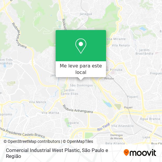 Comercial Industrial West Plastic mapa