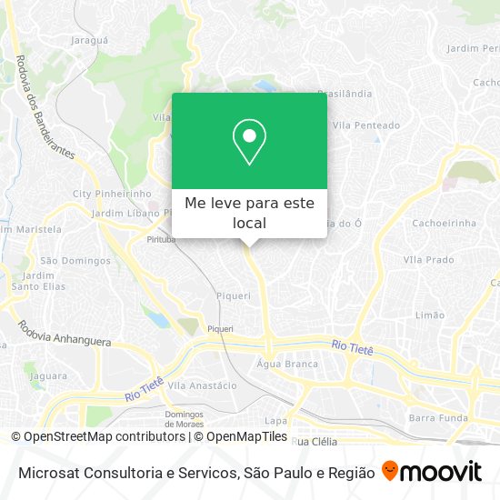 Microsat Consultoria e Servicos mapa