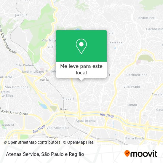 Atenas Service mapa