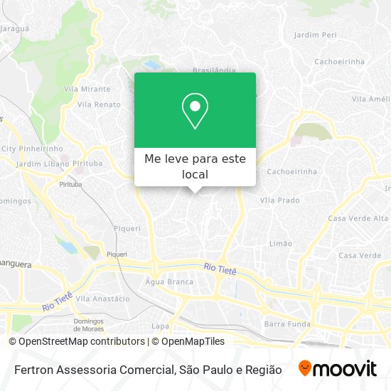 Fertron Assessoria Comercial mapa