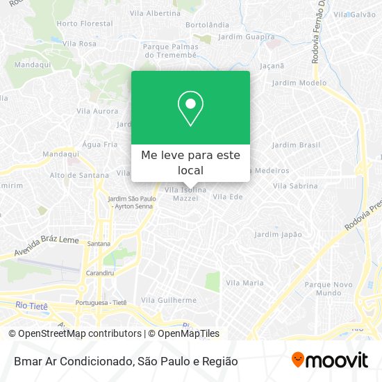 Bmar Ar Condicionado mapa