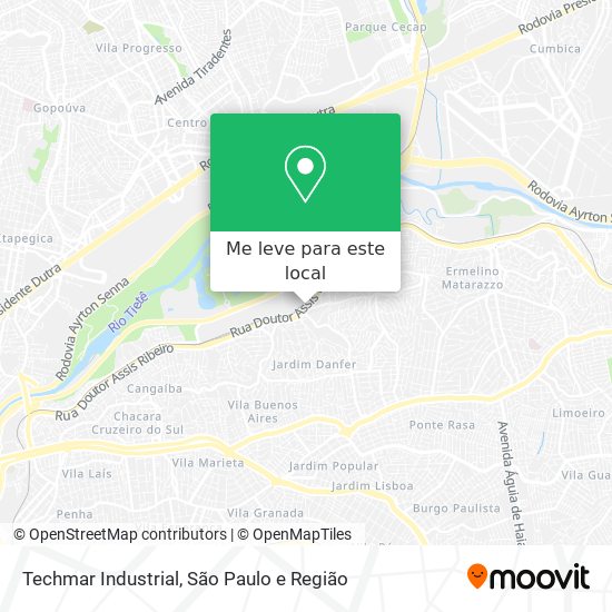 Techmar Industrial mapa