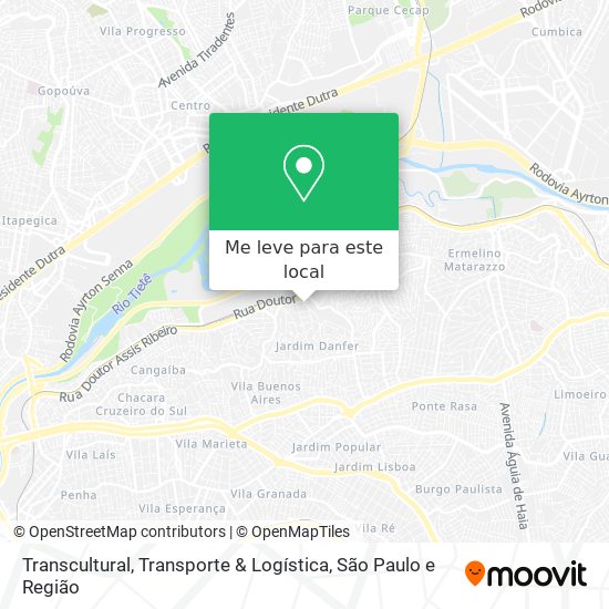 Transcultural, Transporte & Logística mapa