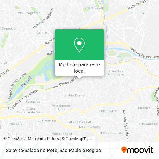 Salavita-Salada no Pote mapa