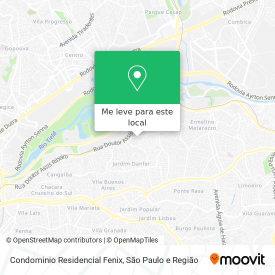 Condominio Residencial Fenix mapa