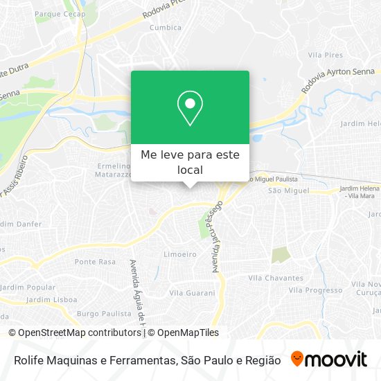 Rolife Maquinas e Ferramentas mapa