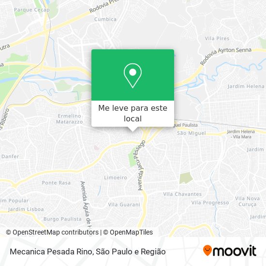 Mecanica Pesada Rino mapa