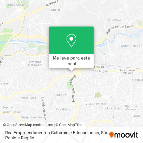 Rna Empreendimentos Culturais e Educacionais mapa