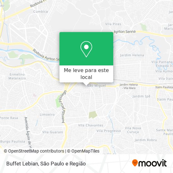 Buffet Lebian mapa