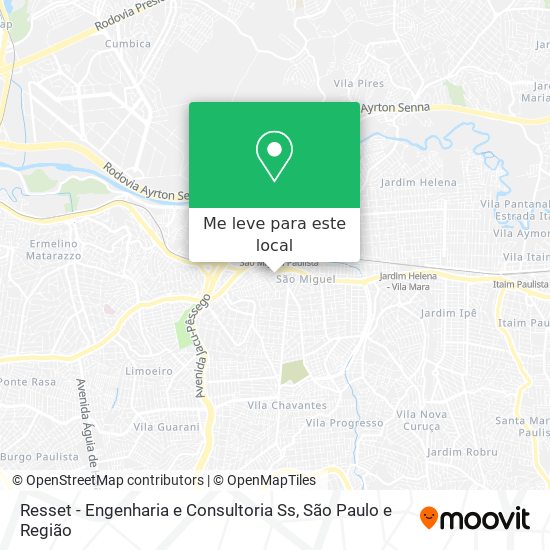 Resset - Engenharia e Consultoria Ss mapa