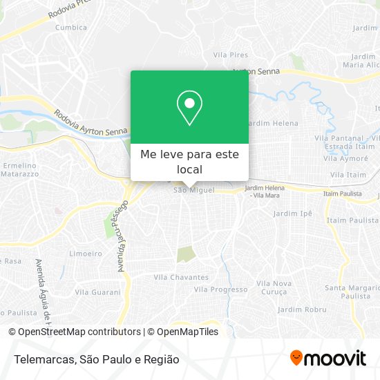 Telemarcas mapa