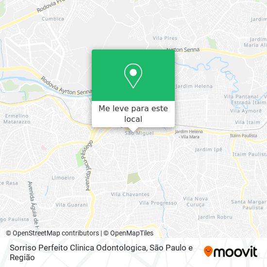 Sorriso Perfeito Clinica Odontologica mapa