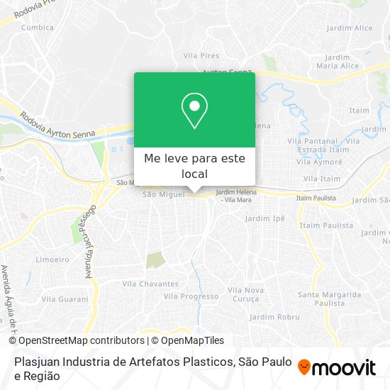 Plasjuan Industria de Artefatos Plasticos mapa