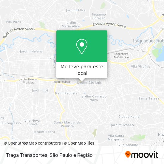 Traga Transportes mapa