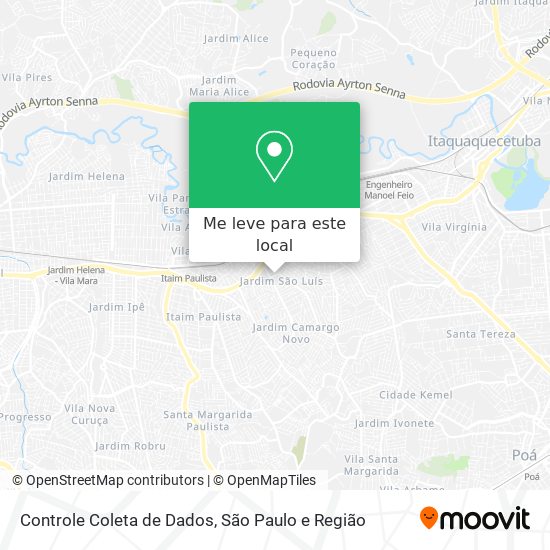 Controle Coleta de Dados mapa