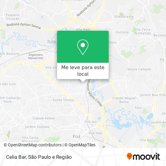 Celia Bar mapa