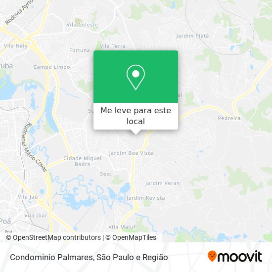 Condominio Palmares mapa