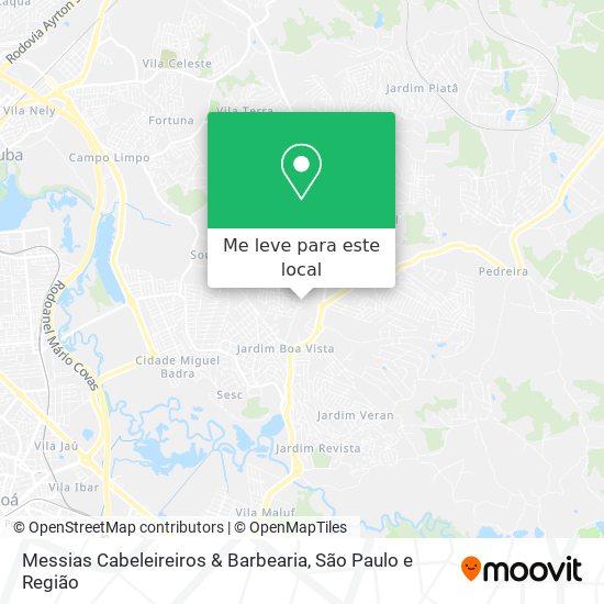 Messias Cabeleireiros & Barbearia mapa