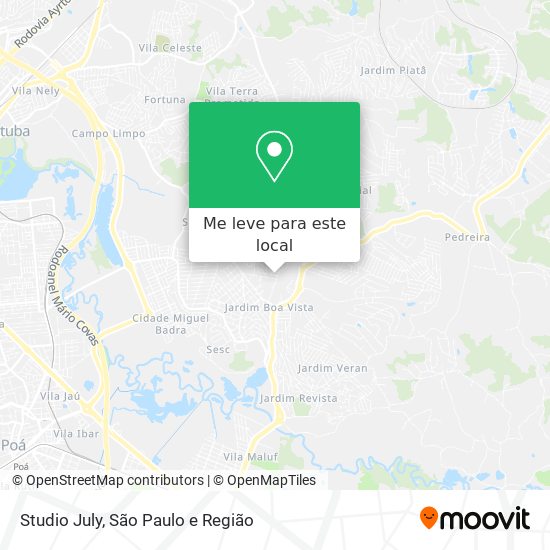 Studio July mapa