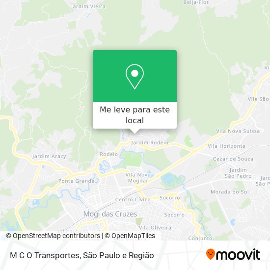M C O Transportes mapa