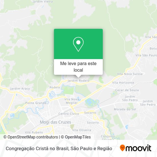 Congregação Cristã no Brasil mapa
