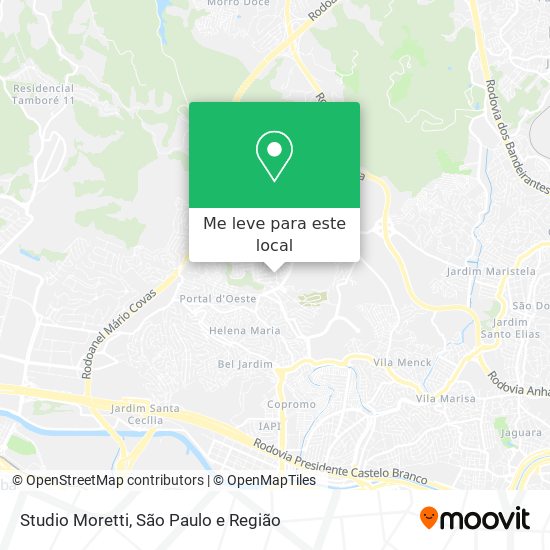 Studio Moretti mapa