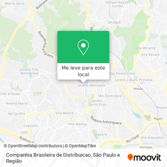 Companhia Brasileira de Distribuicao mapa