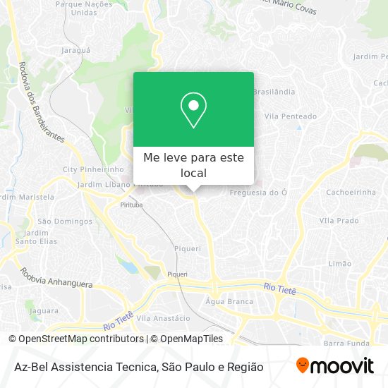 Az-Bel Assistencia Tecnica mapa