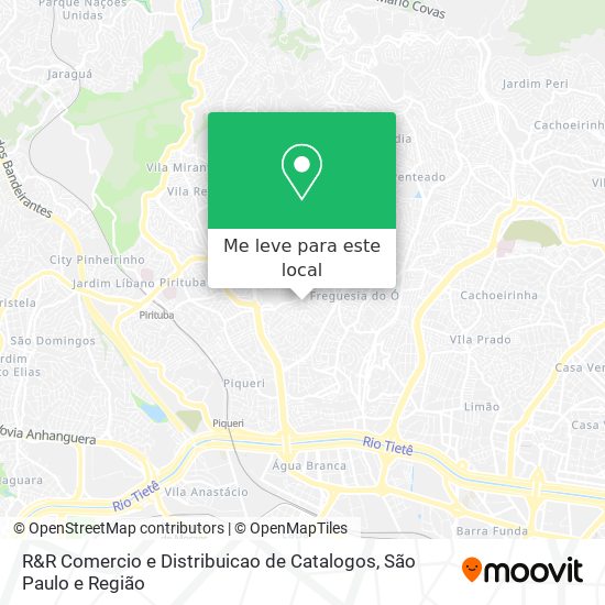 R&R Comercio e Distribuicao de Catalogos mapa