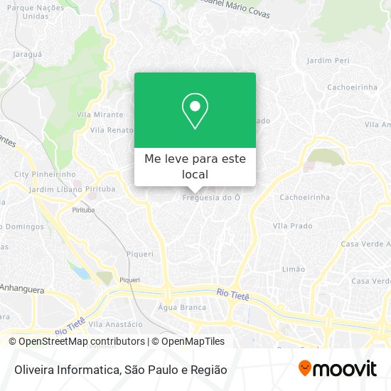 Oliveira Informatica mapa