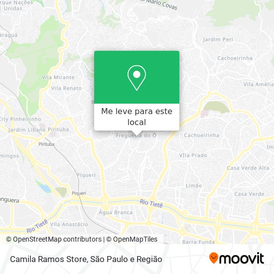 Camila Ramos Store mapa