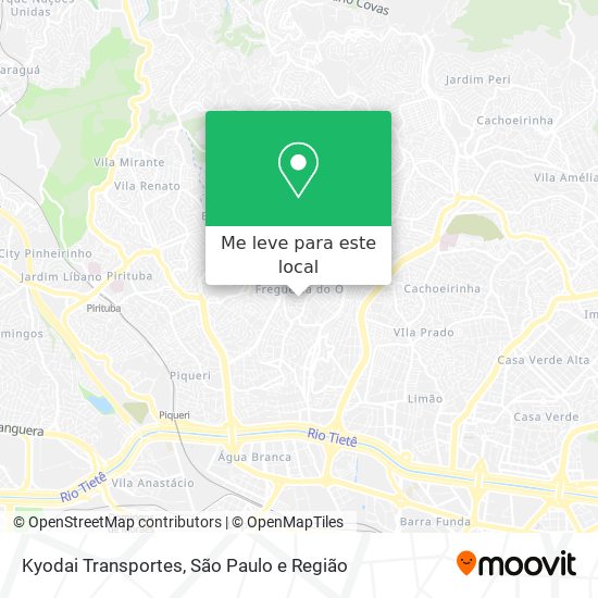 Kyodai Transportes mapa